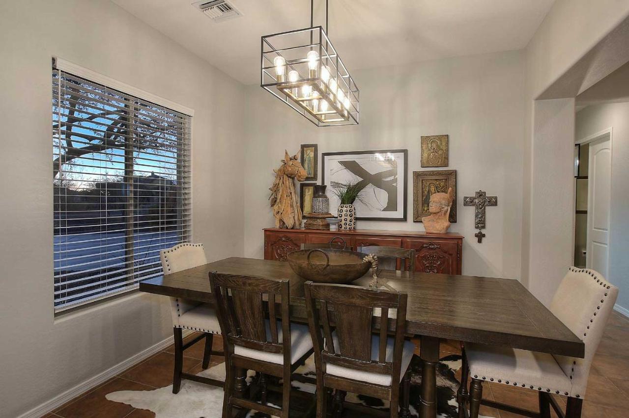 Adobe Arizona Home With City And Mountain Views Queen Creek Exterior foto