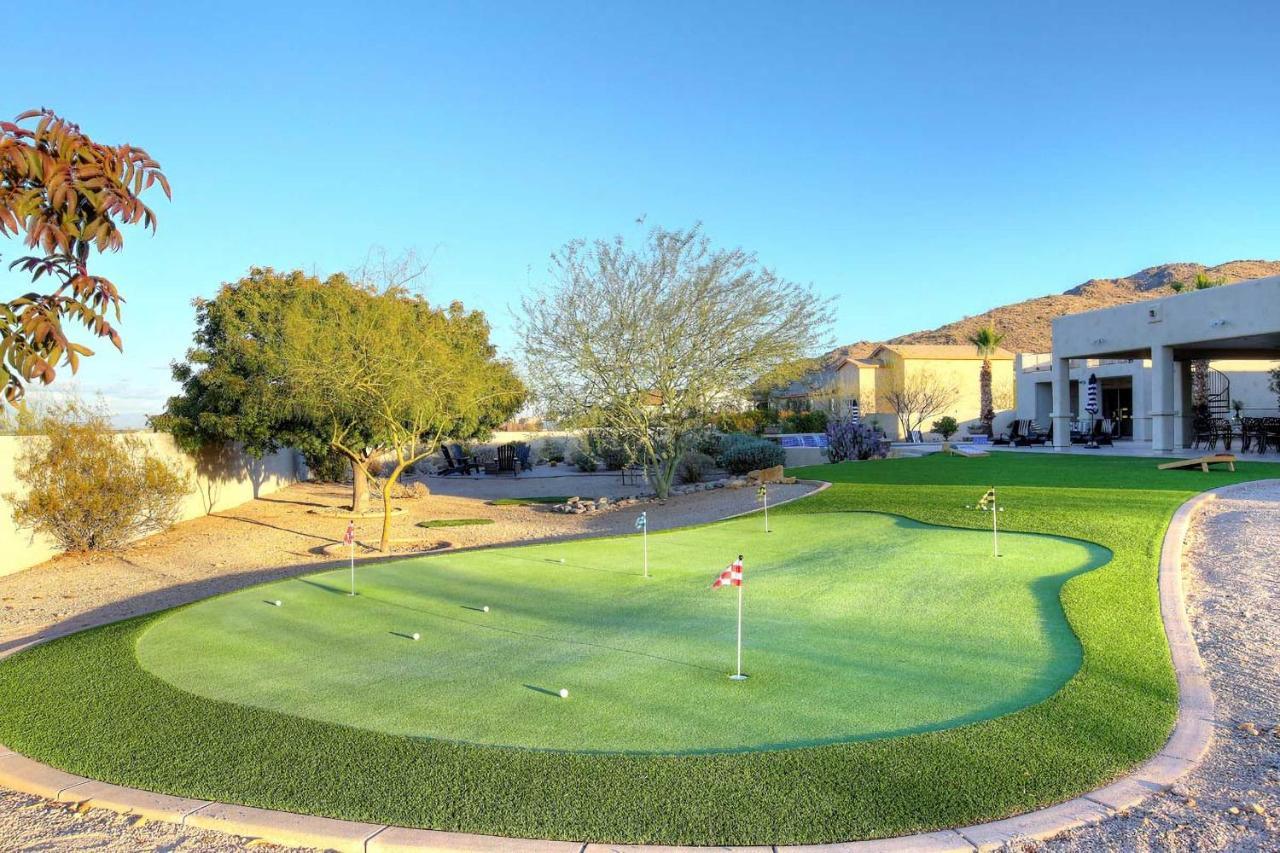 Adobe Arizona Home With City And Mountain Views Queen Creek Exterior foto